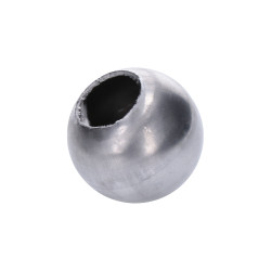 Guľa dutá ø 40mm, otvor ø 21mm, hrúbka steny 2mm Guľa dutá ø 40mm, otvor ø 21mm, hrúbka steny 2mm